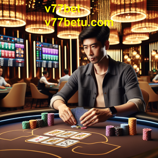 Explore o Mundo dos Jogos de Poker no v77bet